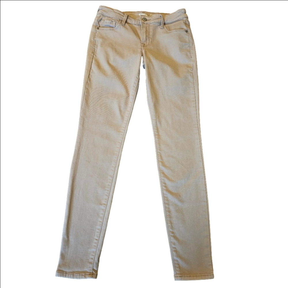 Old Navy Built-in Warm Rockstar Super Skinny Step Hem Pop Color Jeans Size 2